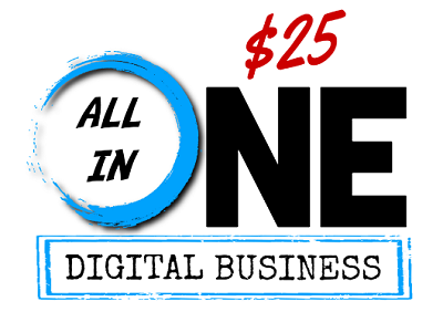 The all-in-one $25 digital business creates financial freedom.