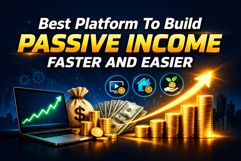 Best platform to build passive income.